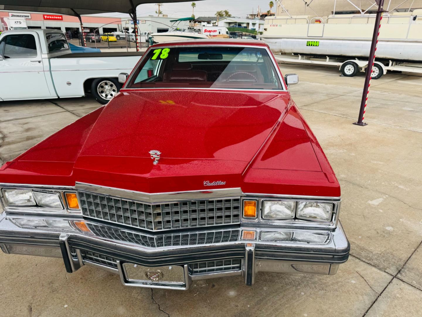 1978 Red Cadillac coupe de ville , located at 2190 Hwy 95, Bullhead City, AZ, 86442, (928) 704-0060, 0.000000, 0.000000 - on consignment. this super clean 1978 Cadillac Coupe Deville . runs and drives great . everything works. always garaged. - Photo#1